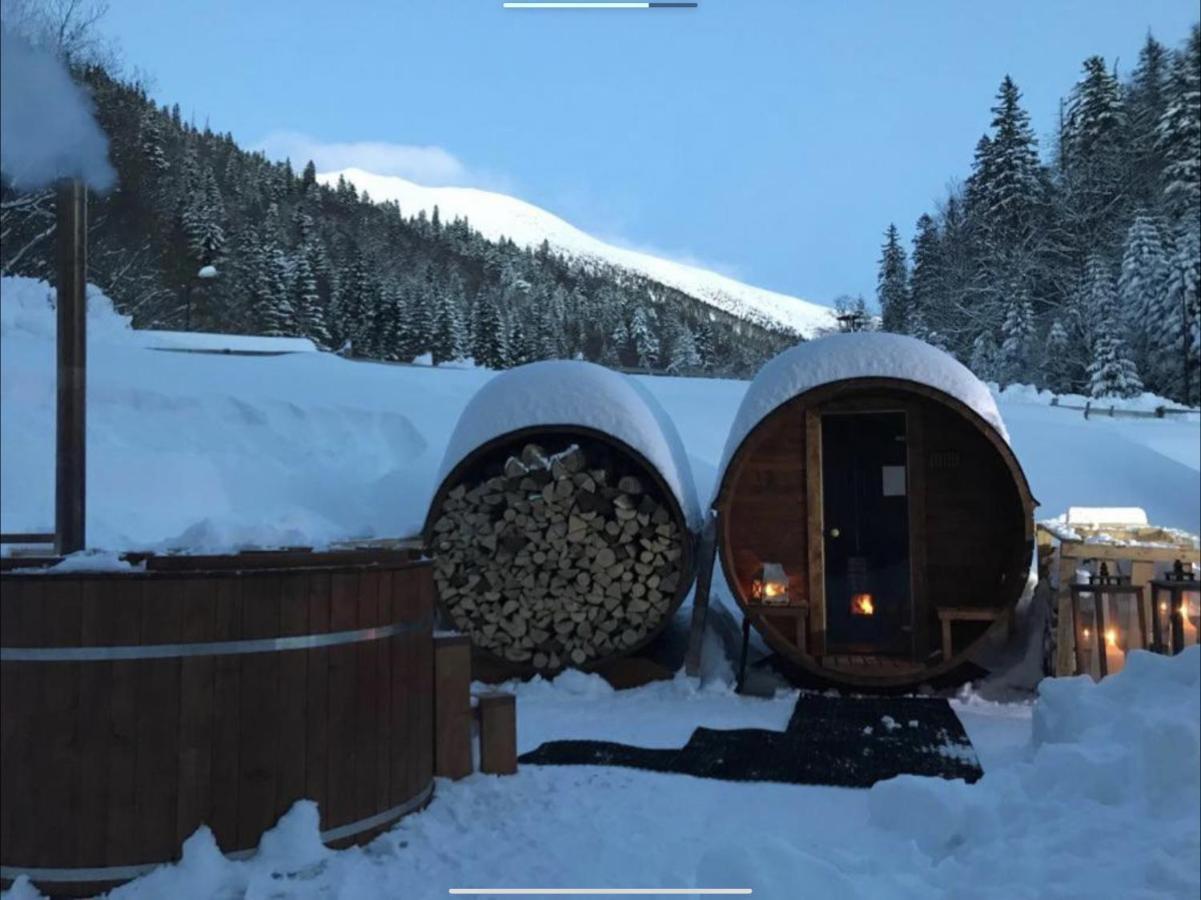 Apartman 21, Apartmanovy Dom Romantika, Trangoska, Chopok Juh Horna Lehota Luaran gambar